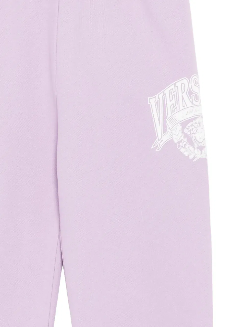 Спортивные штаны с принтом Versace Kids, фиолетовый — фото 3