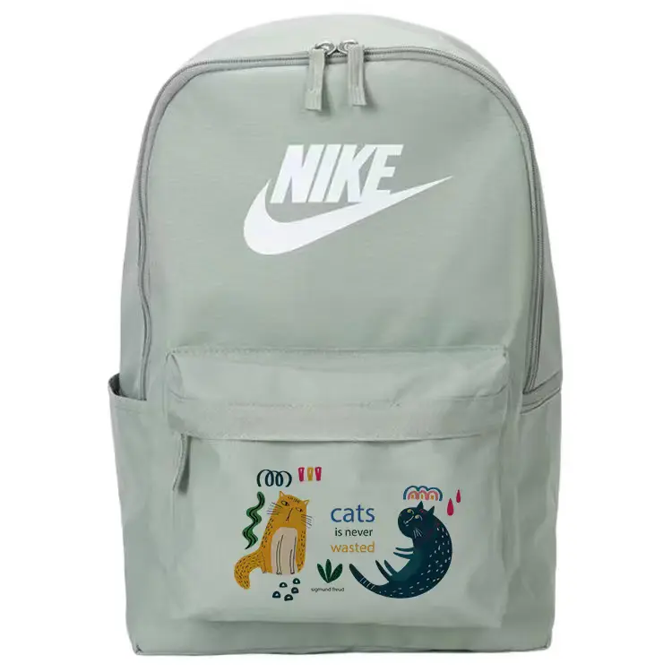 

Nike Тканевый рюкзак унисекс мятно-зеленый, Cartoon Cat 2