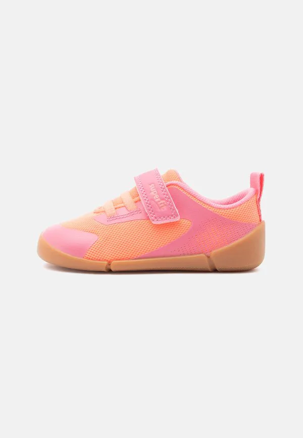Кроссовки barefoot vento Superfit, Rosa/Orange