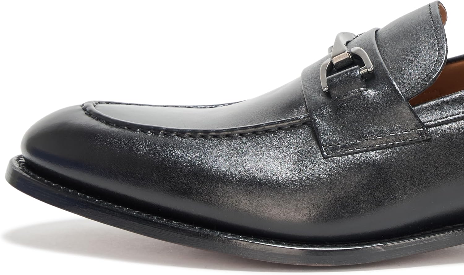 Мужские лоферы Allen Edmonds Sidney с застежкой-мокасиной, черный — фото 4