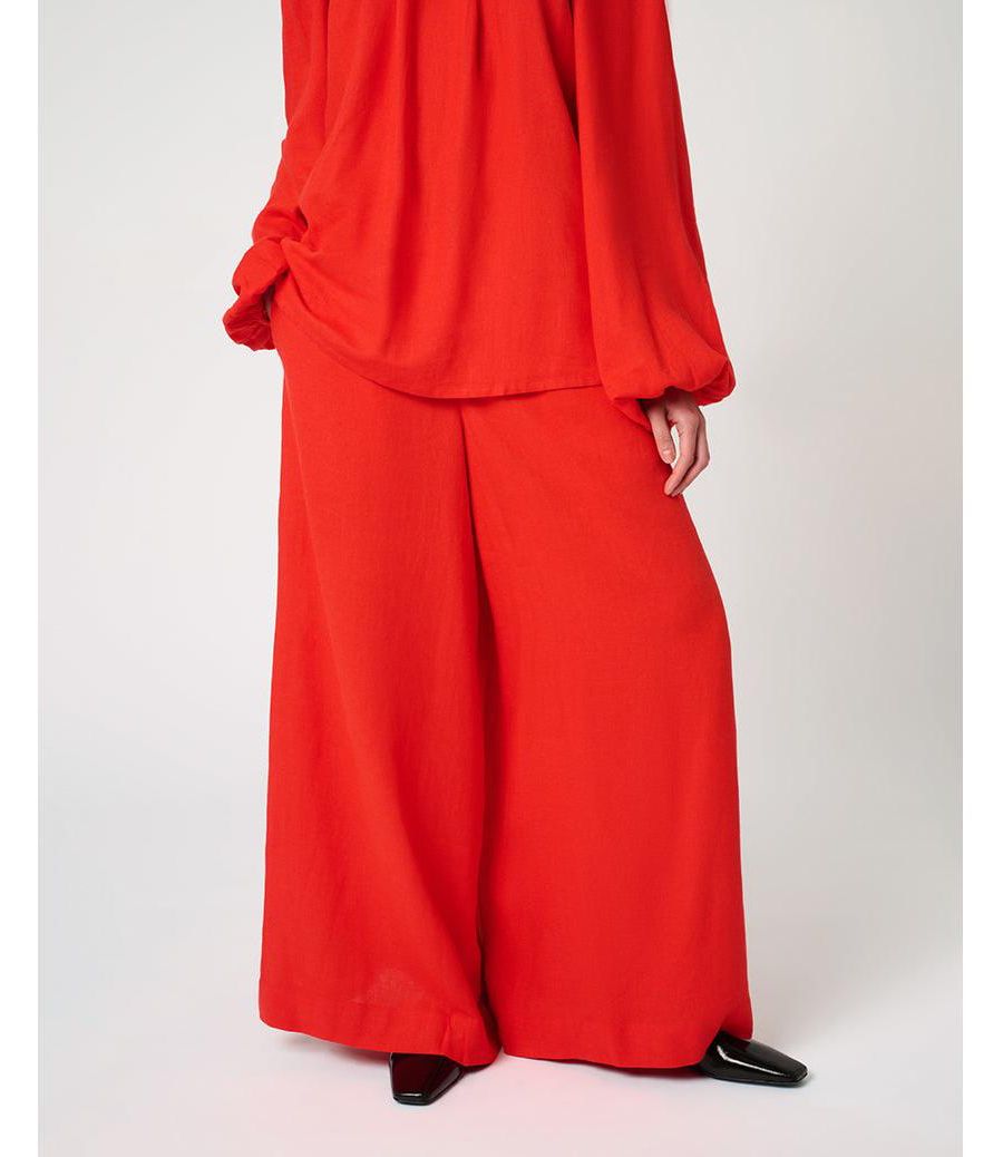 

Женские брюки с широкими штанинами WeWoreWhat, Vibrant red