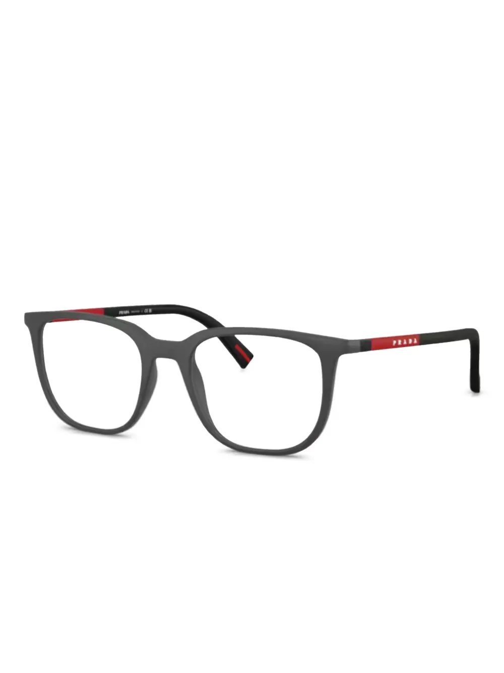 

Очки с логотипом Prada Linea Rossa, черный
