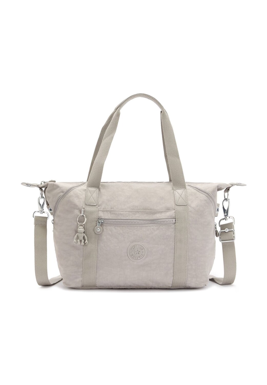 

Сумка через плечо Basic Art 44 см kipling, цвет Grey Gris