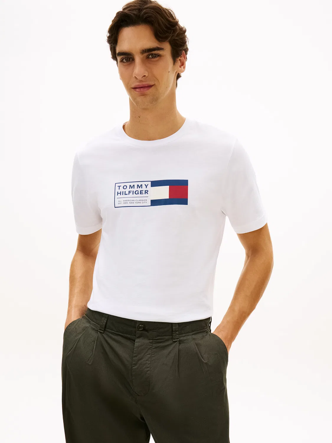 Футболка 'BRAND LOVE' Tommy Hilfiger, White — фото 2