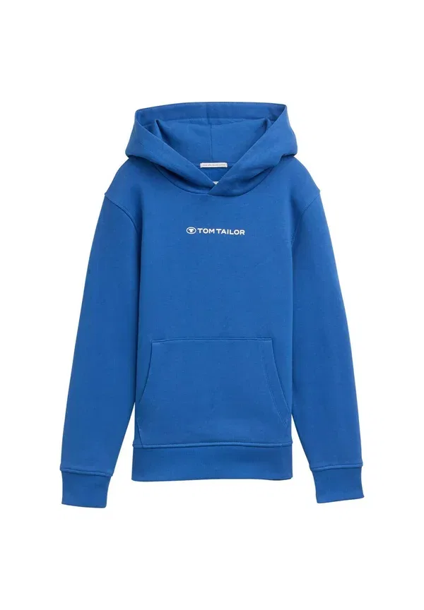 Худи хлопковое Tom Tailor soft sapphire blue, синий