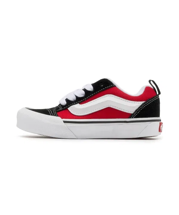 Кроссовки детские New School Kids, черный:красный, Vans Kids
