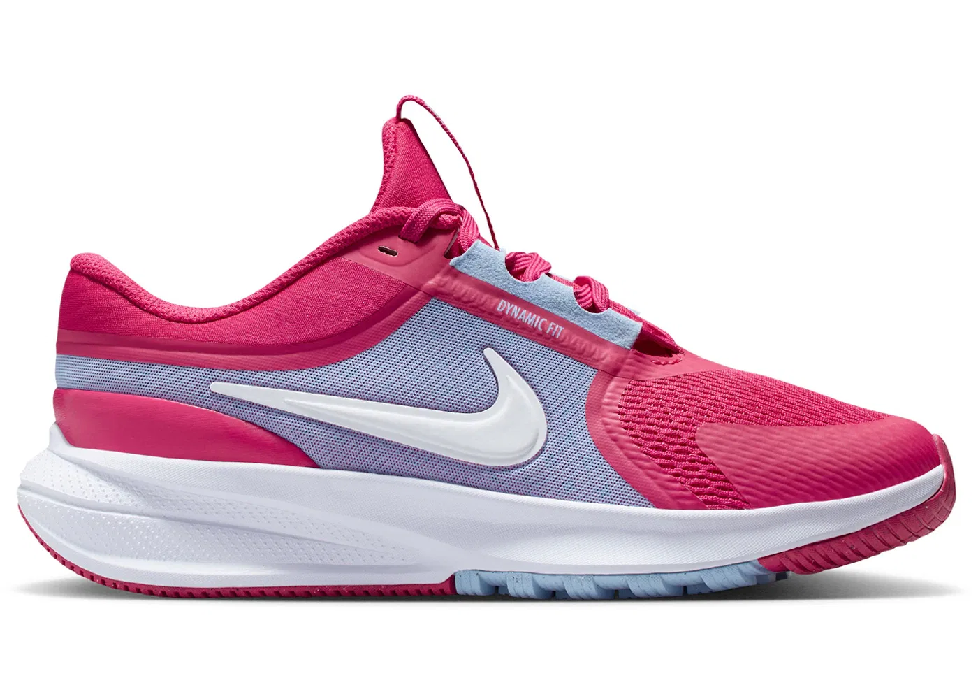 Детские кроссовки для бега с сетчатым верхом Nike Star Runner 5 Nike, Rush Pink Aluminum White