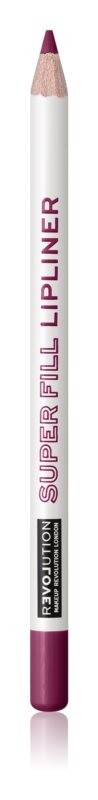 

Карандаш для губ Revolution Relove Super Fill, оттенок Super (dark burgundy) 1 г