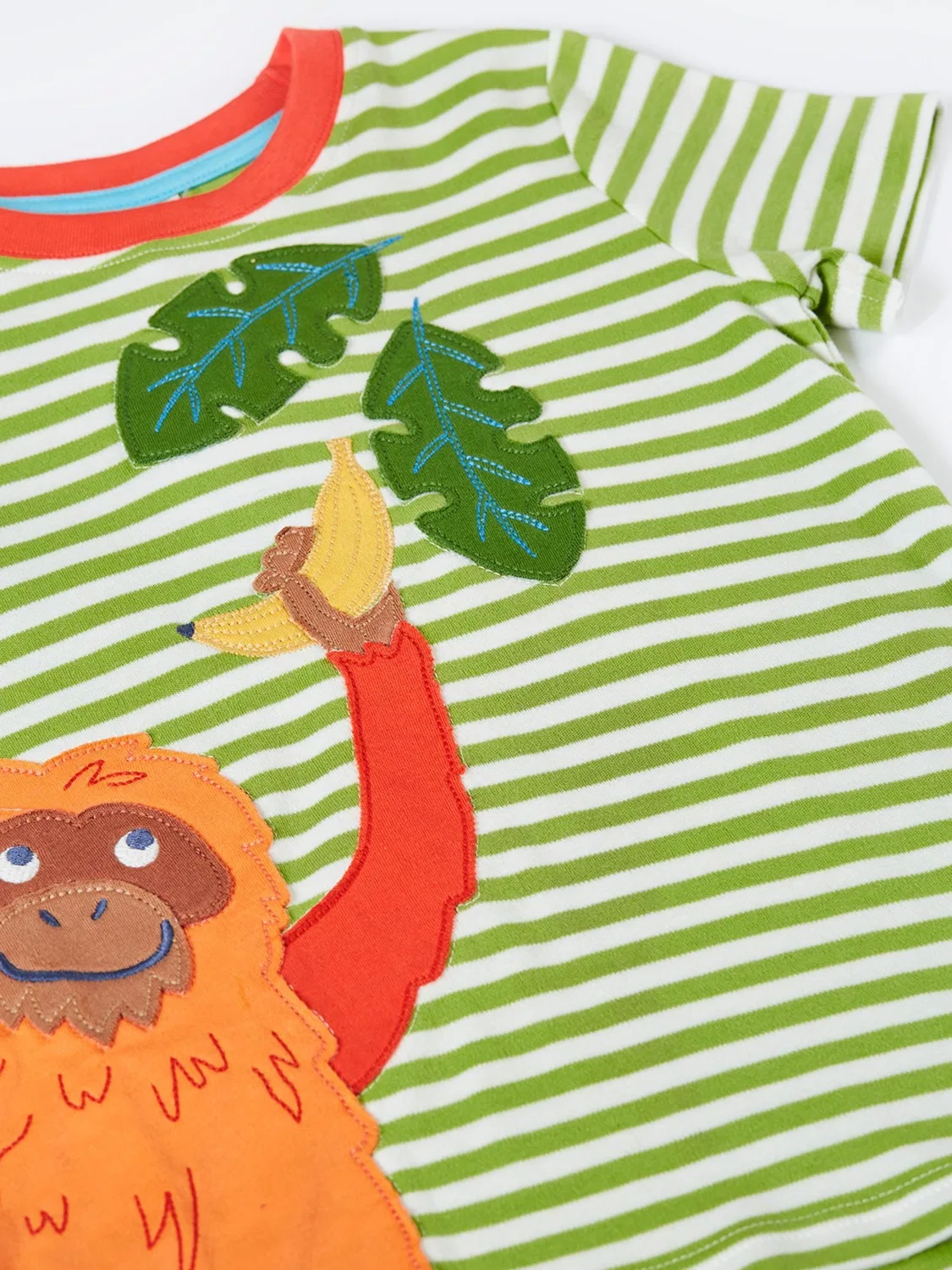Футболка с аппликацией Sid Frugi, зеленый — фото 3