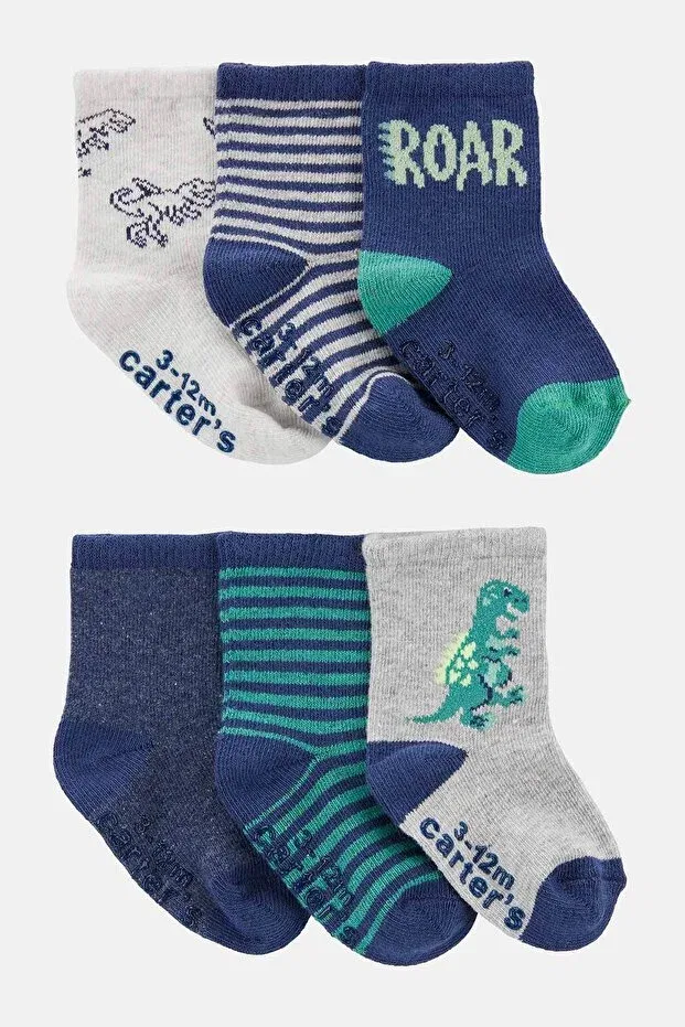 Детские носки для мальчиков с рисунком Carter'S, Multicolor