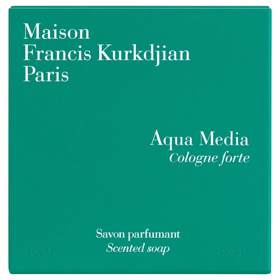 Мыло для рук aqua media cologne forte Maison Francis Kurkdjian Paris, вес 150 гр. — фото 2