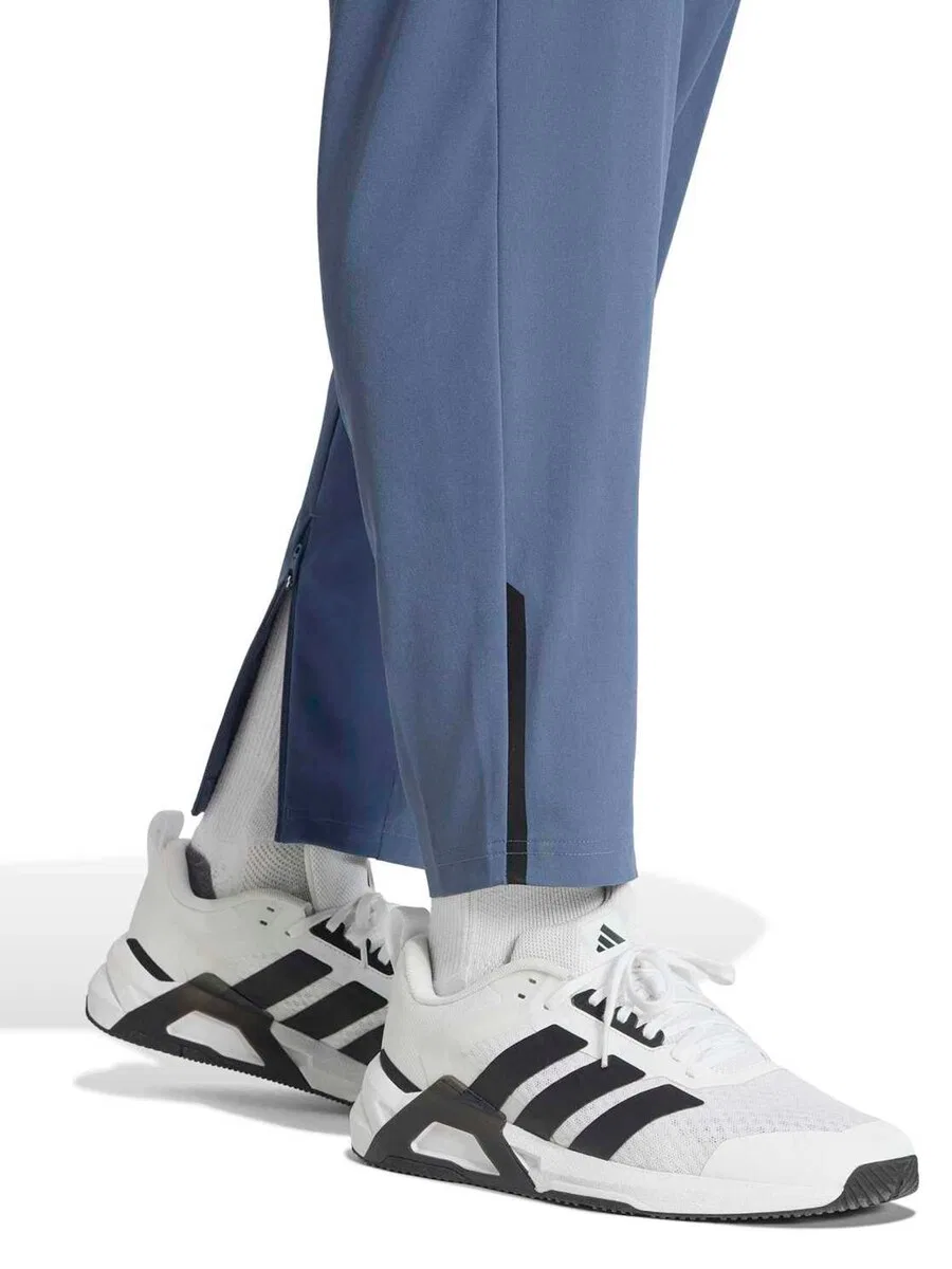 Спортивные брюки ADIDAS PERFORMANCE Slim fit 'D4T' цвета сапфир — фото 4