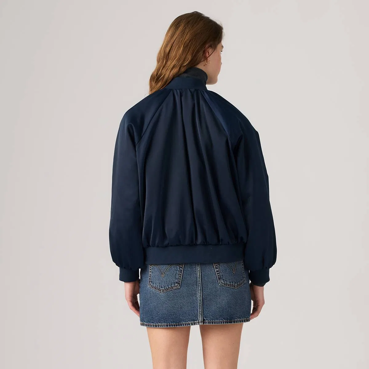 Модная куртка-бомбер Ruth Levi's, Navy Blazer - Blue — фото 4