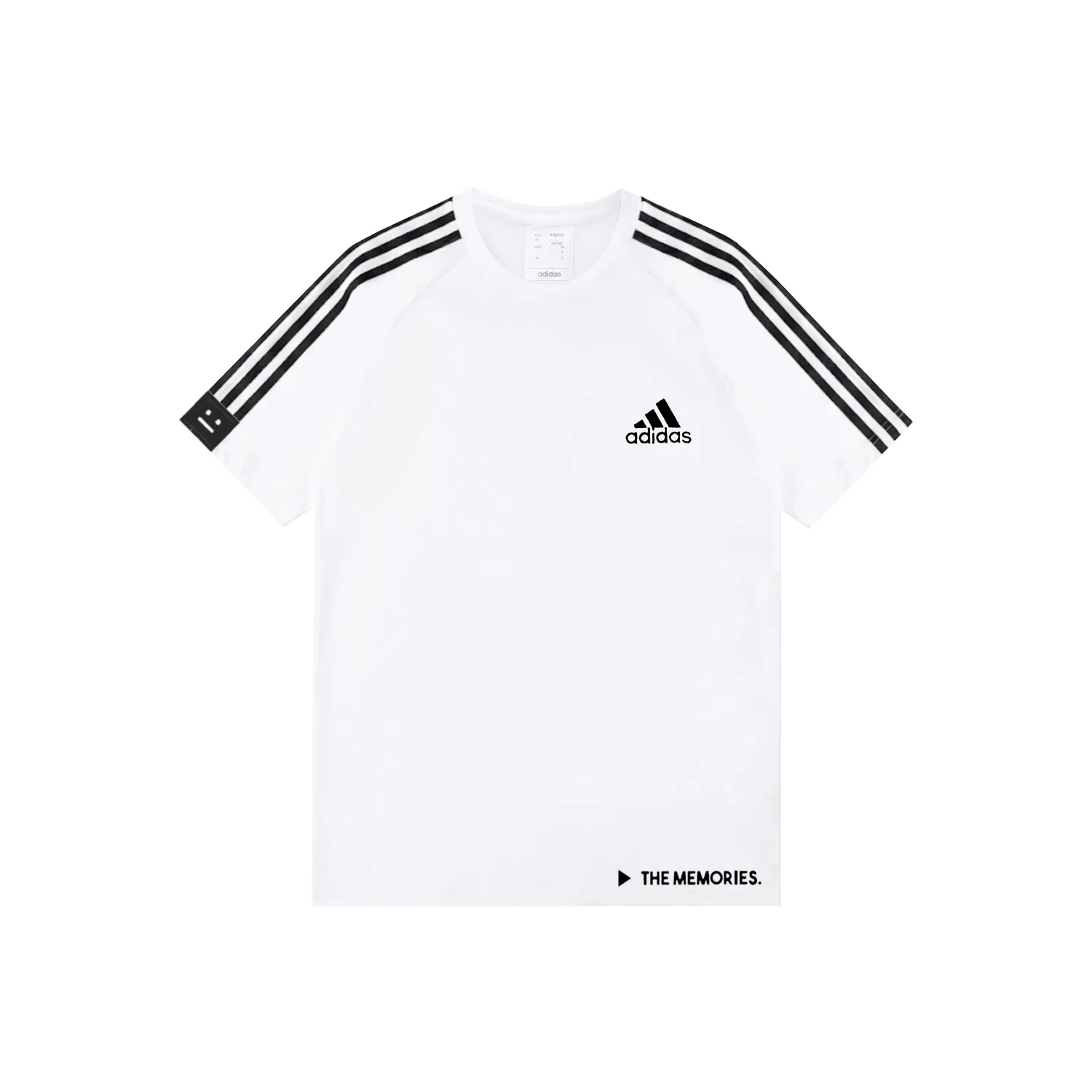 Женская футболка хлопковая Adidas, White