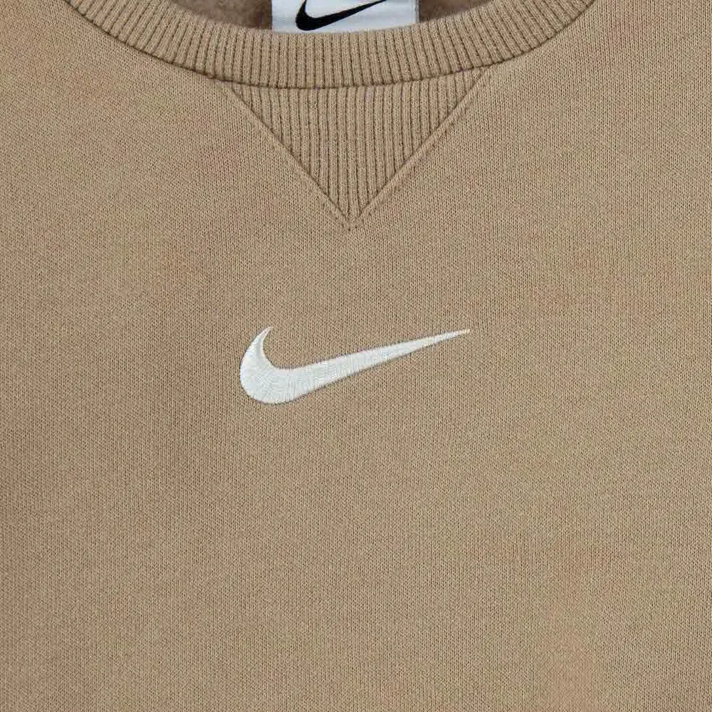 Детский комплект из свитшота и спортивных штанов с длинным рукавом Nike Essential Fleece Crew, Brown — фото 3