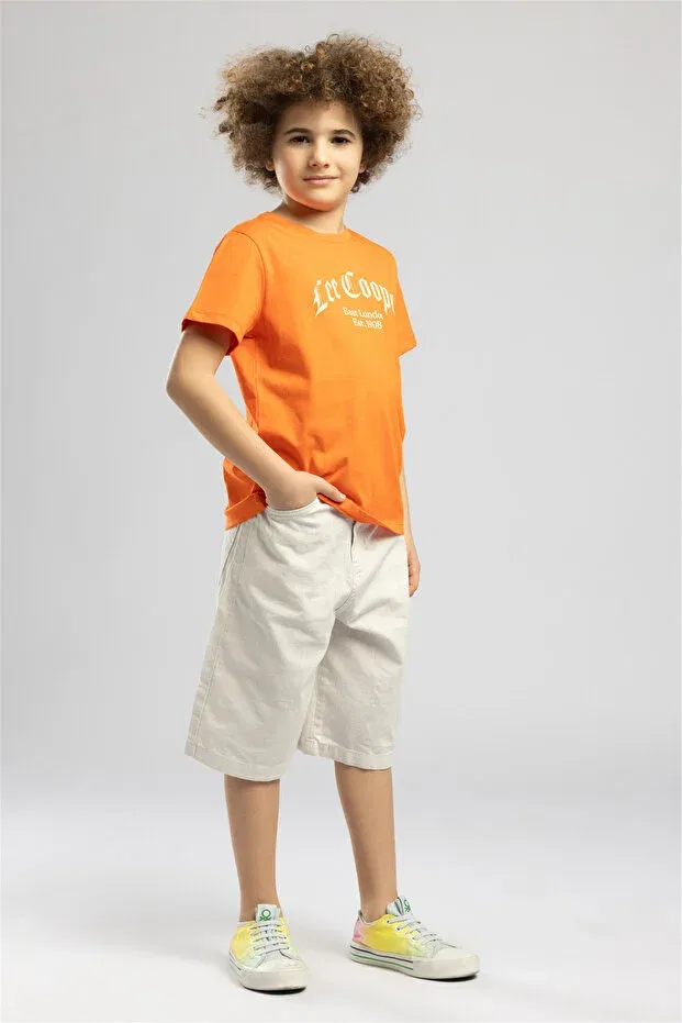Детские шорты для мальчиков хлопковые Ally boy's shorts Lee Cooper, White