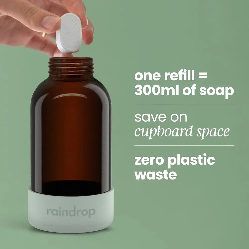 Мыло для рук в капсулах, Набор из 4 шт, 1200 мл, Raindrop Clean, Sweet Vanilla — фото 4