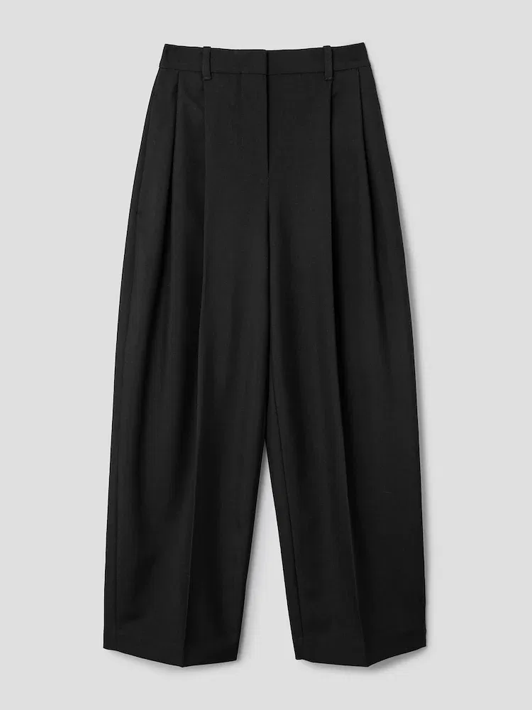 Широкие брюки из шерсти, модель Le Pantalon Dhomme JACQUEMUS, Black