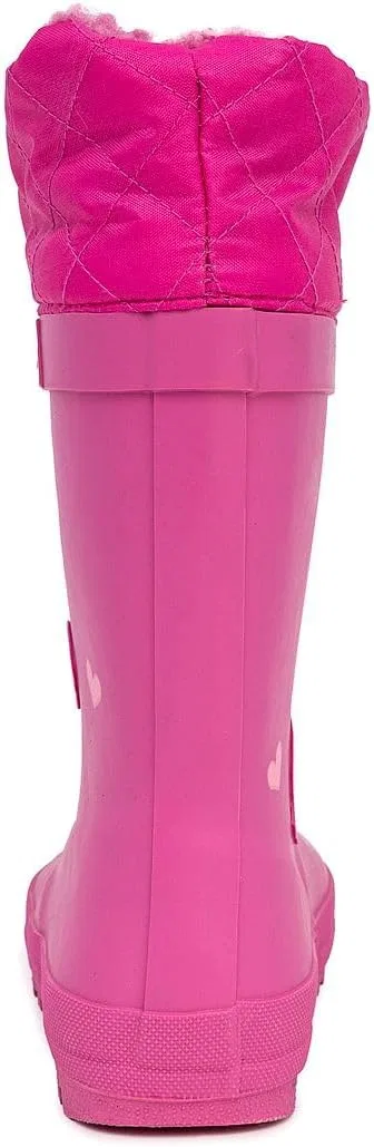 Детские зимние водонепроницаемые сапоги Toby London Fog, Fuchsia — фото 4