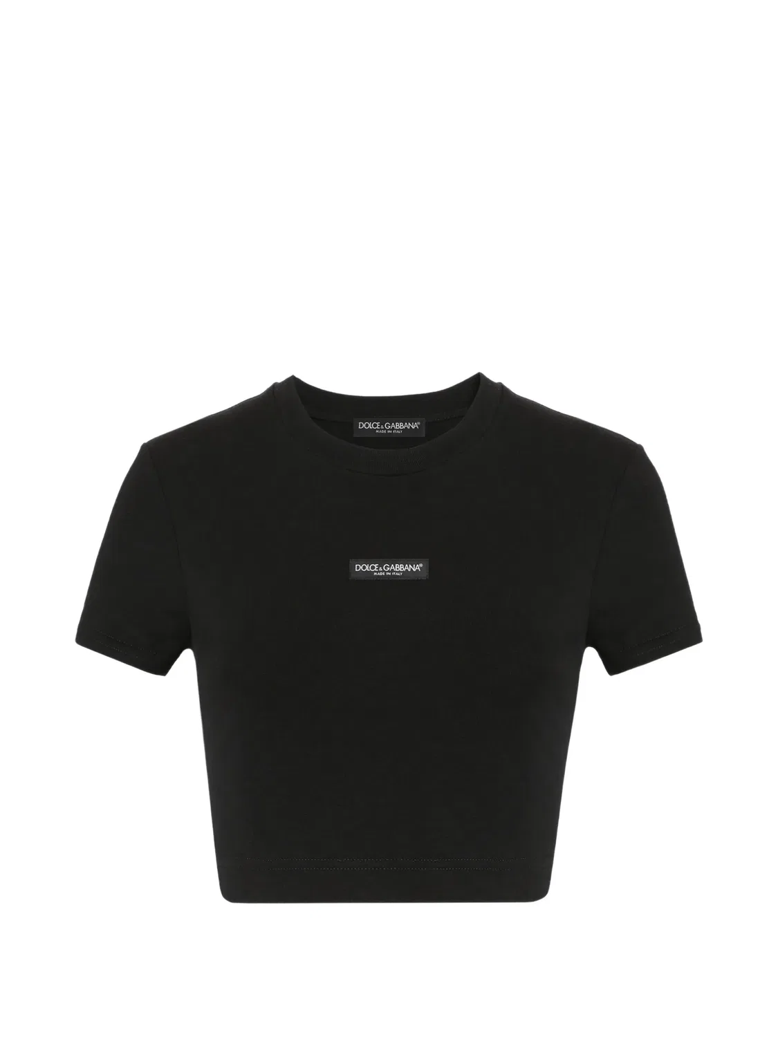 Футболка из джерси черная Dolce & Gabbana, черный
