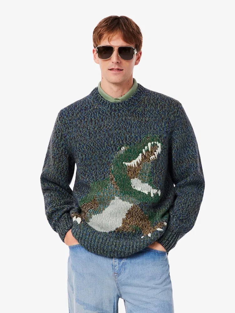 Свитер LACOSTE Heavy Intarsia, AH5917-55N 8IX