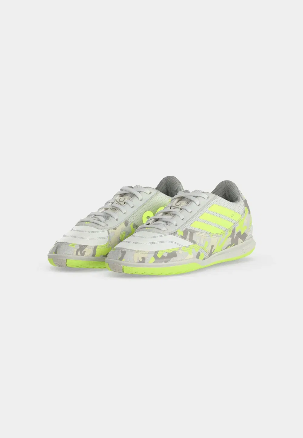 Унисекс бутсы для мини-футбола Top Sala Competition Adidas Performance, Crystal White/Hi Res Yellow/Off White — фото 3