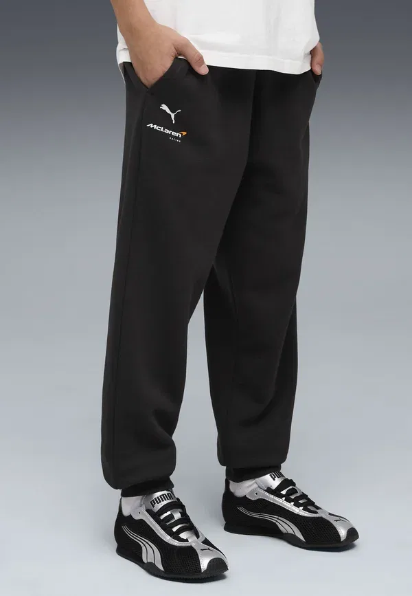 Брюки из хлопка и полиэстера Mclaren racing essentials hose unisex - tracksuit bottoms Puma, черный — фото 2