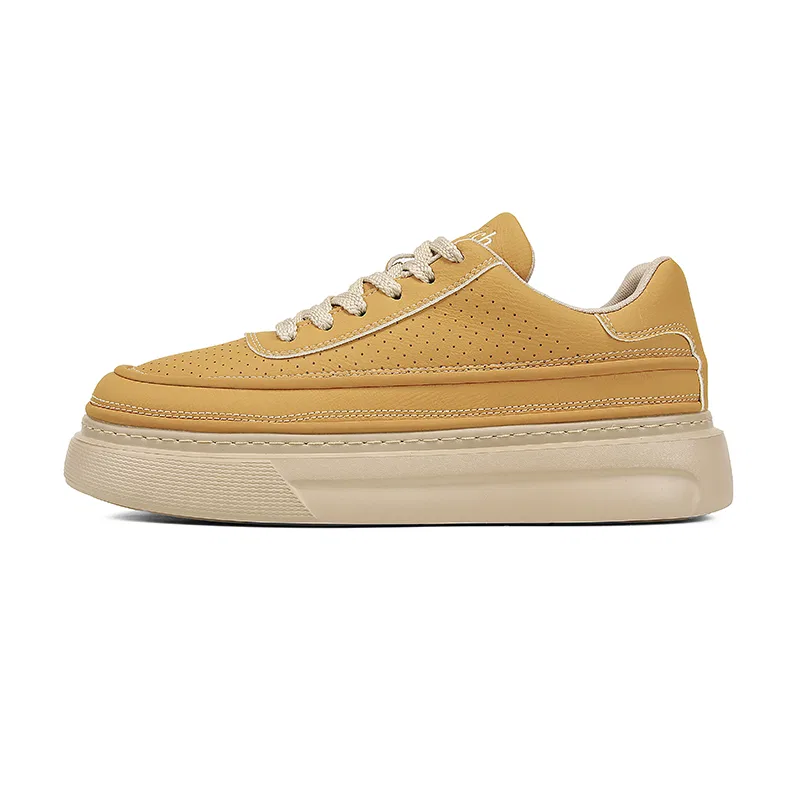 Детские кроссовки для скейтбординга VENICEW, Pine Pollen Yellow