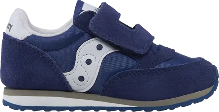 

Кроссовки Saucony Jazz Hook & Loop Little Kid Navy White, синий