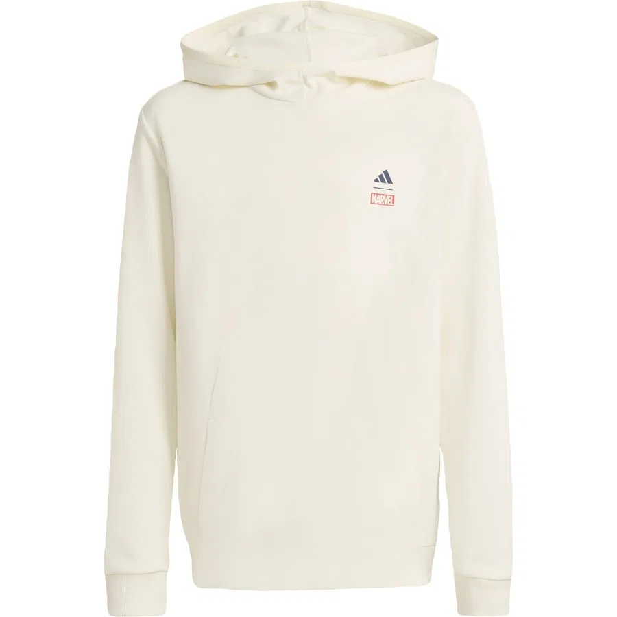 Детский худи с принтом Marvel Spider-Man Sportswear JZ3556 adidas, Сине-белый — фото 3