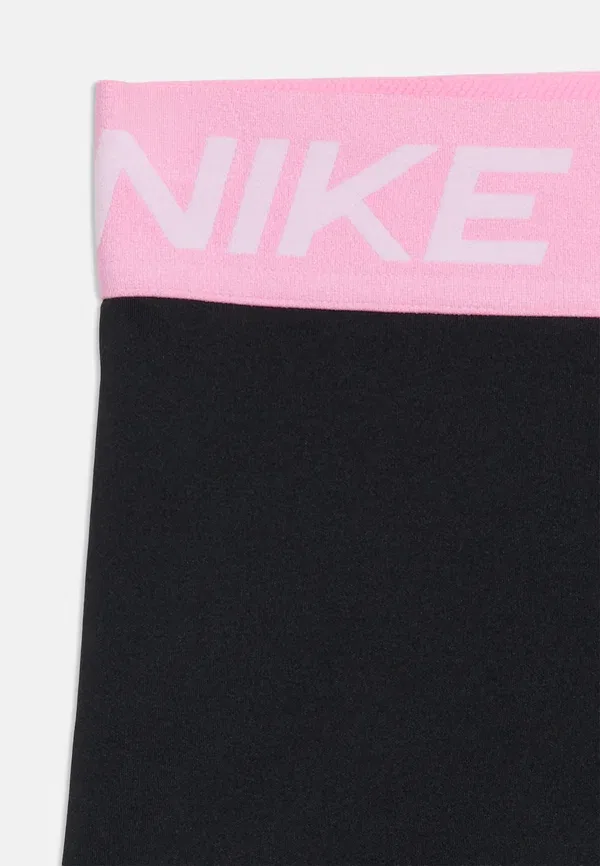 Шорты Dri-fit Nike Performance Black, Pink Rise, White, белый/черный/розовый — фото 3