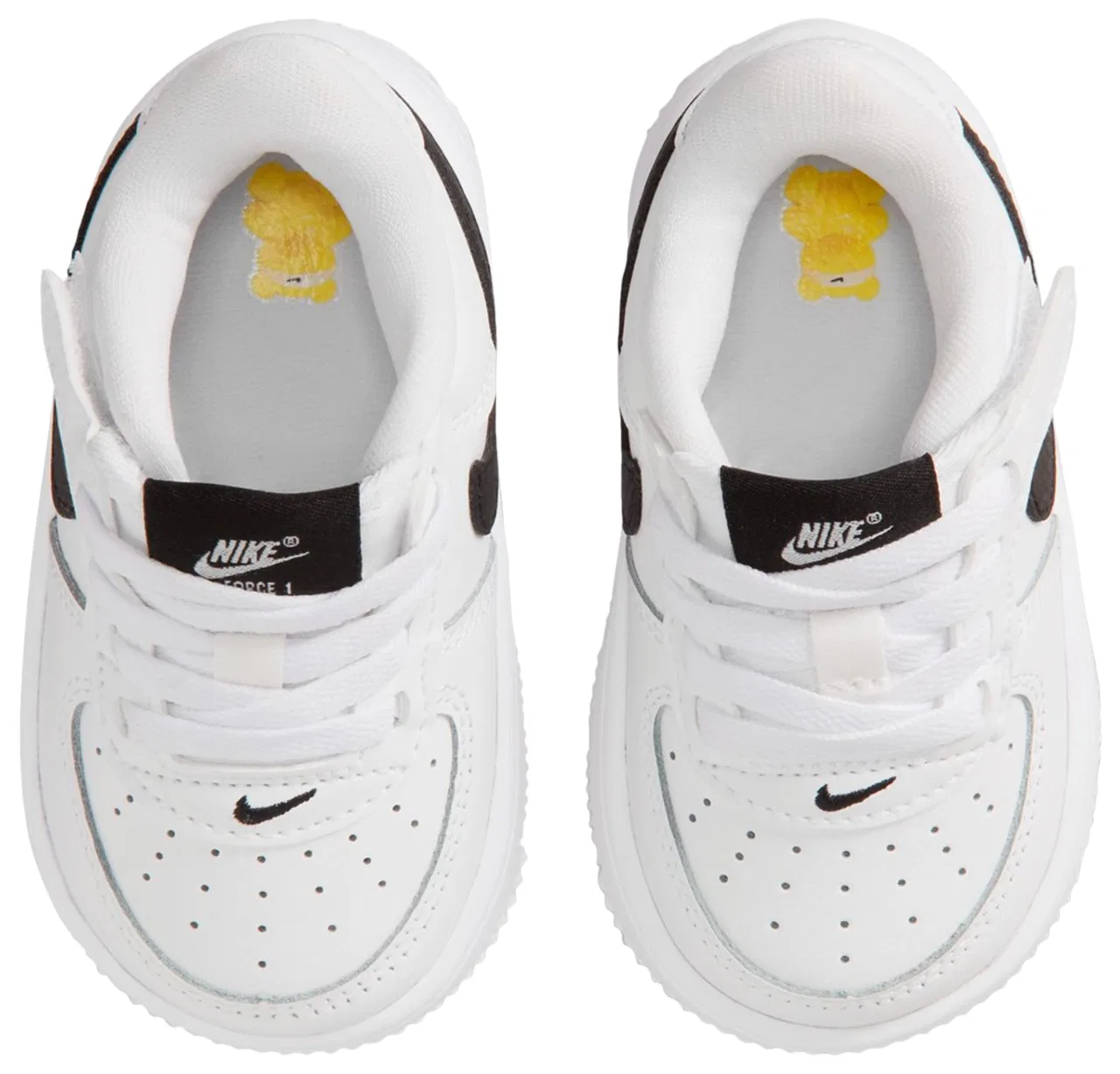 Кроссовки для мальчиков Force 1 Low Easyon GB Nike, белый/черный — фото 4