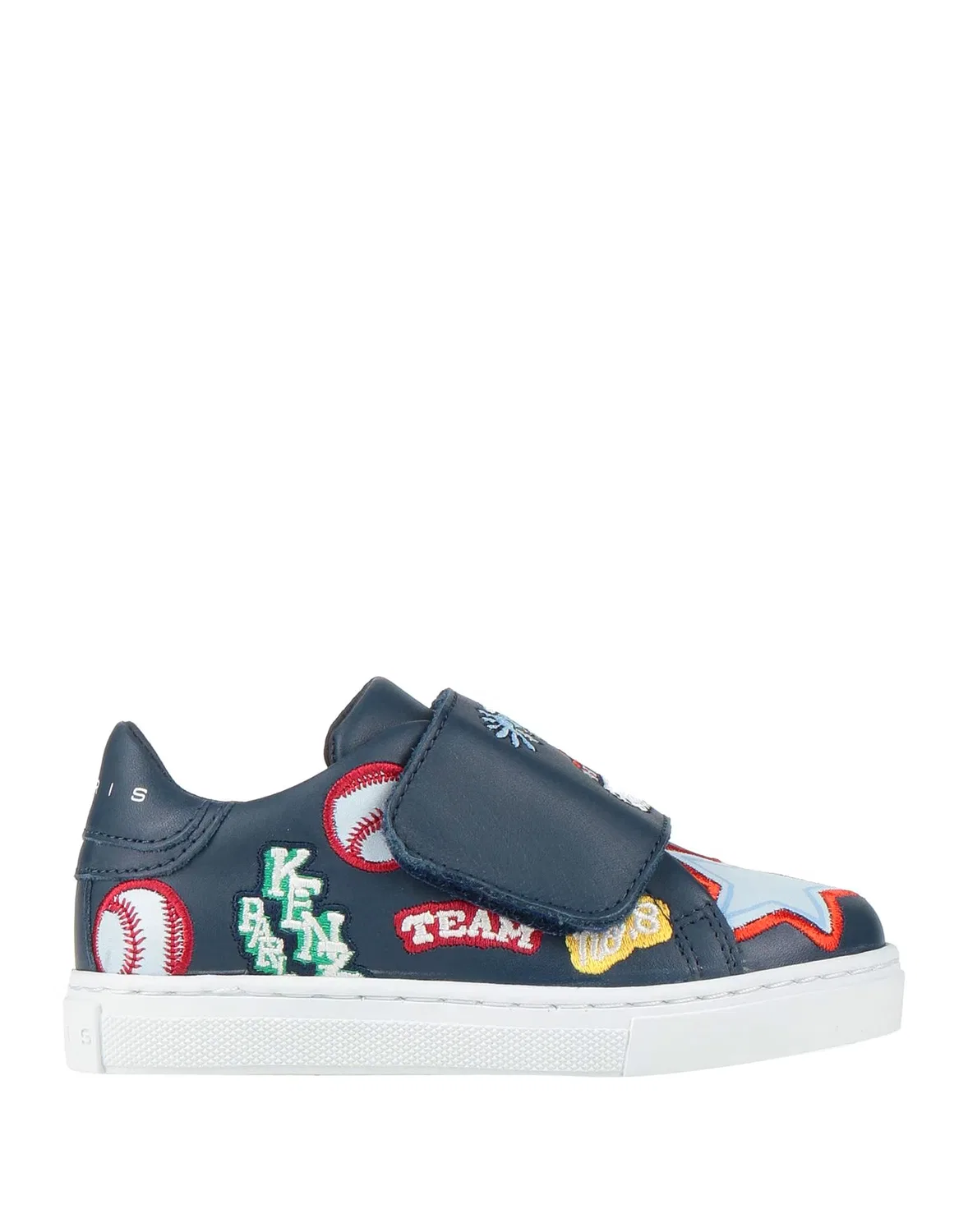 Детские кроссовки для девочек с принтом Kenzo Kids, темно-синий