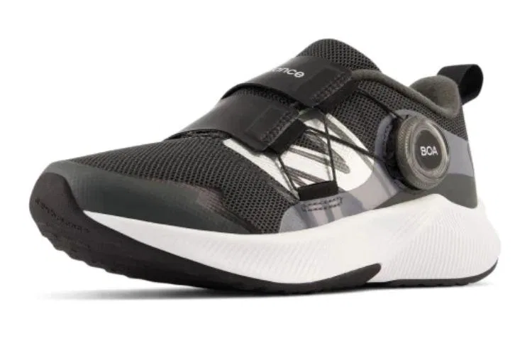 Детские кроссовки для мальчиков с системой Boa DynaSoft Reveal V4 New Balance, Black Silver — фото 4