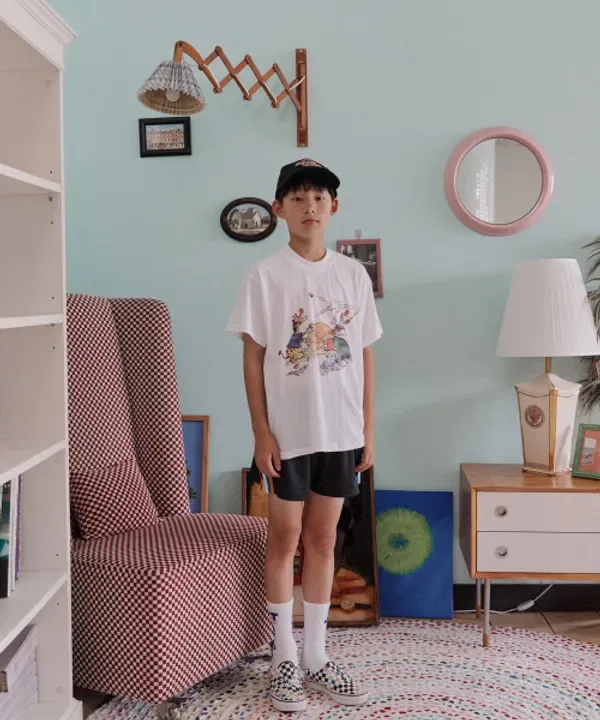 Шорты-мешковатые, черные, Junior, Frise