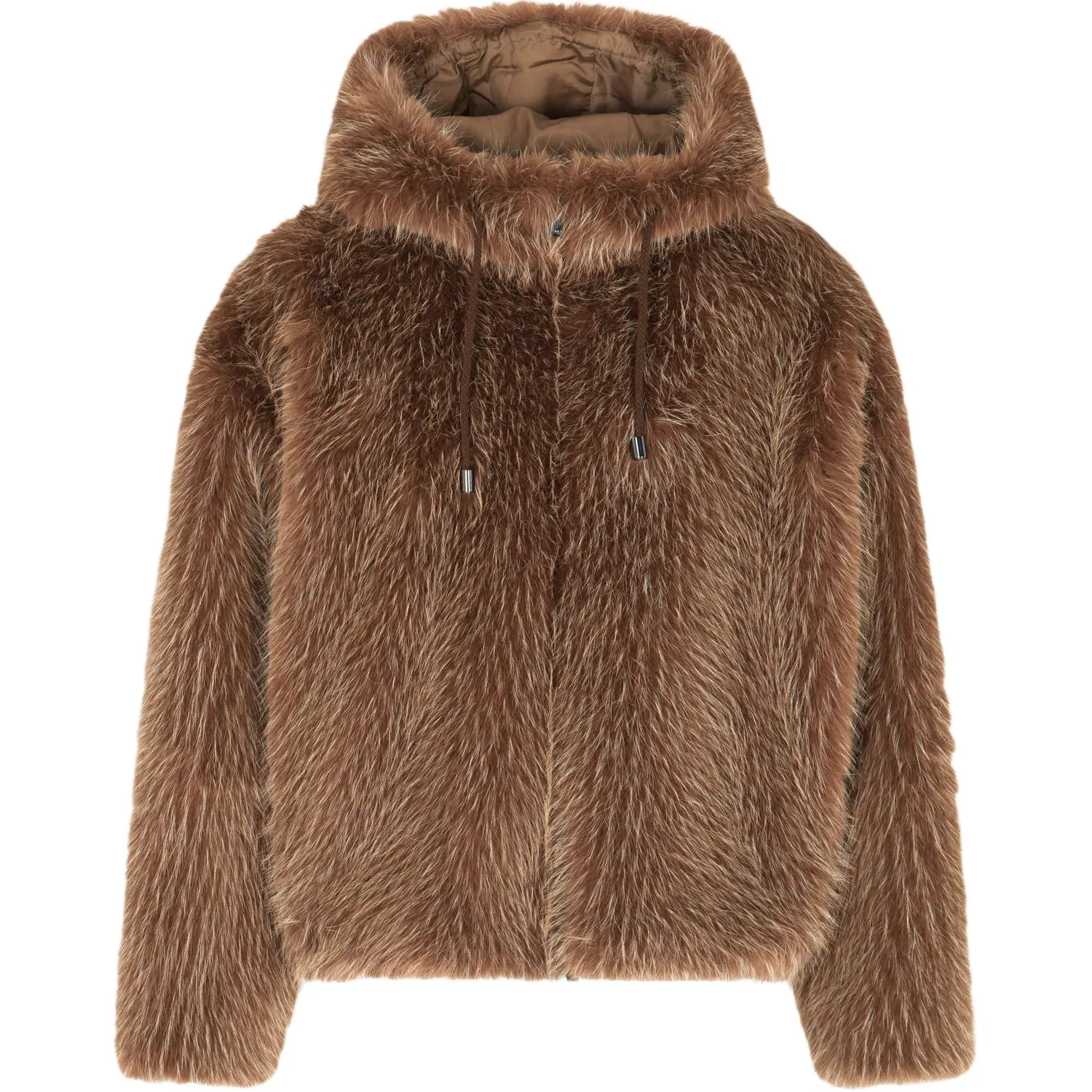 Мужское пальто с вельветовой отделкой EMPORIO ARMANI, Camel