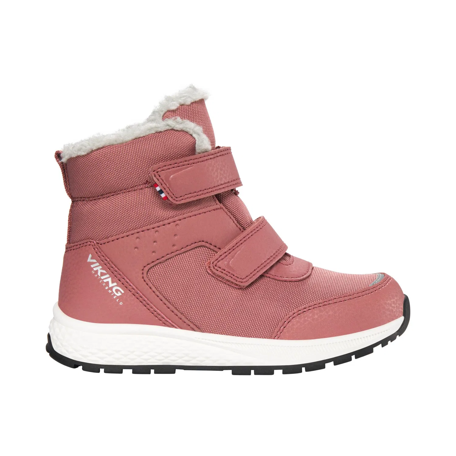 Детские снежные ботинки для мальчиков с принтом Equip Warm Wp 2v Viking, Pink