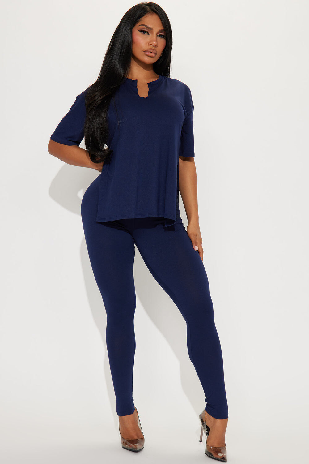 

Леггинсы Fashion Nova A6699BT3060B, нави