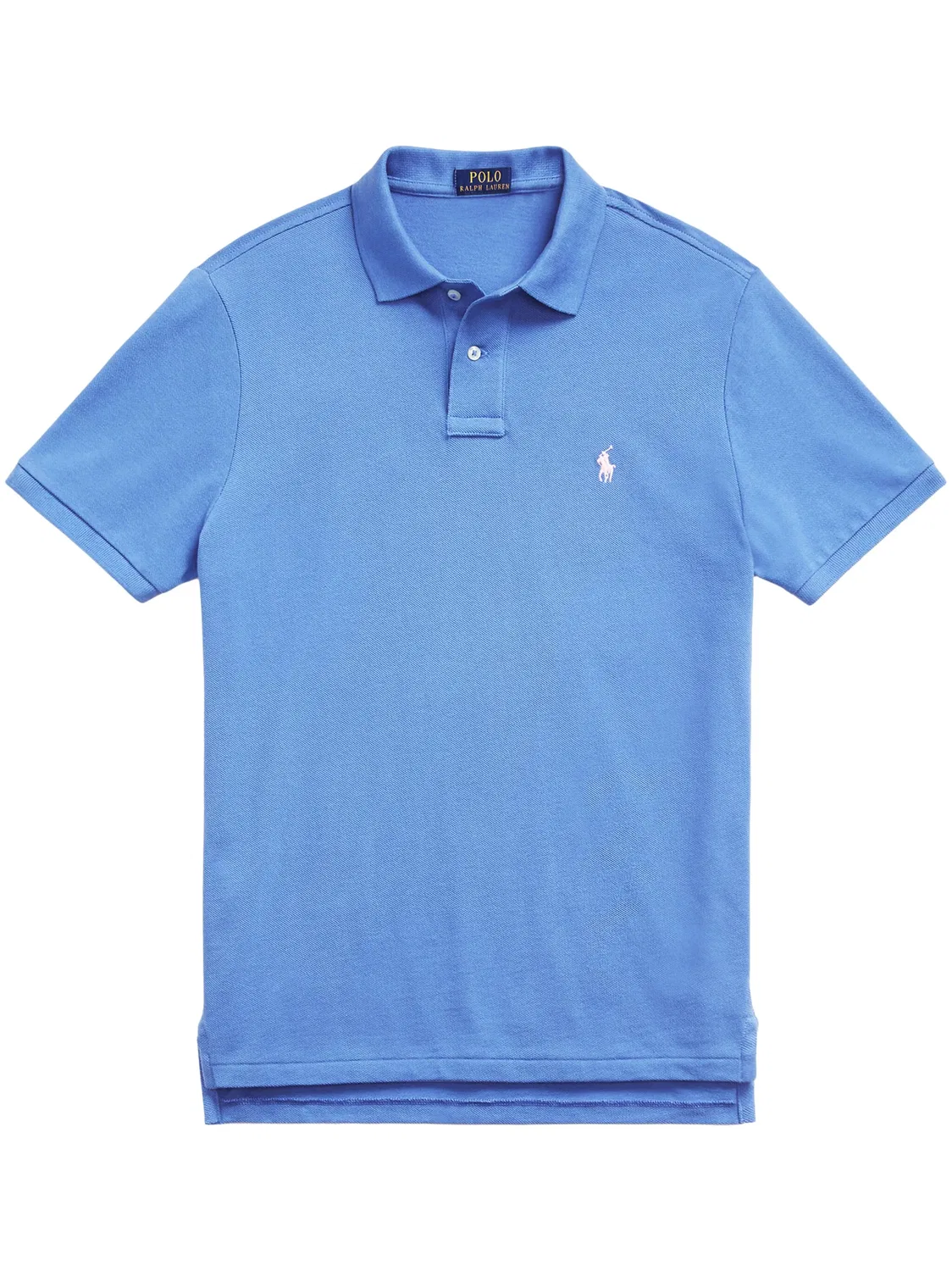 Polo Ralph Lauren Хлопковое поло с вышивкой пони, синий