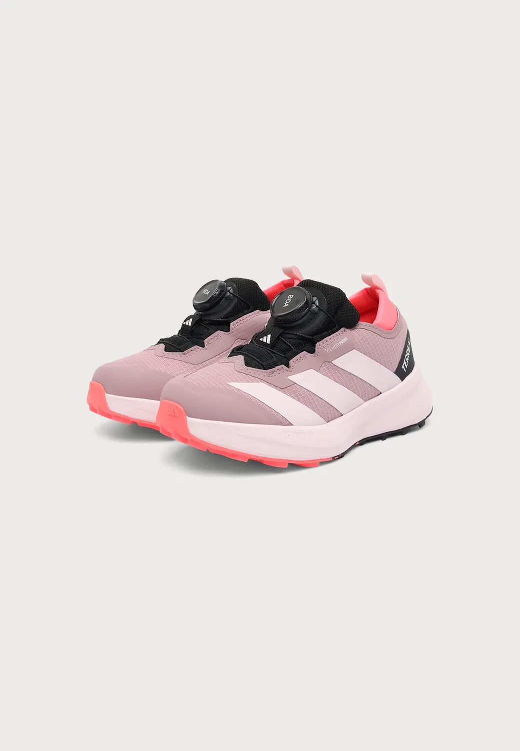 Унисекс походные ботинки Agravic Adidas Terrex, Magic Mauve/Distilled Pink/Solar Turbo — фото 2