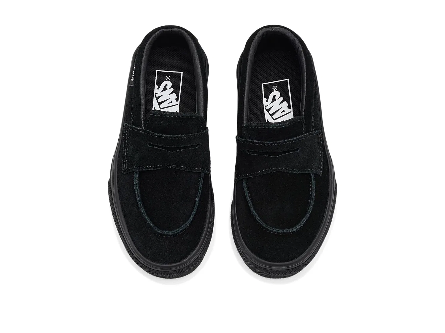 Лоферы Loafer 53 (для маленьких детей) Vans Kids, Black/Black — фото 3