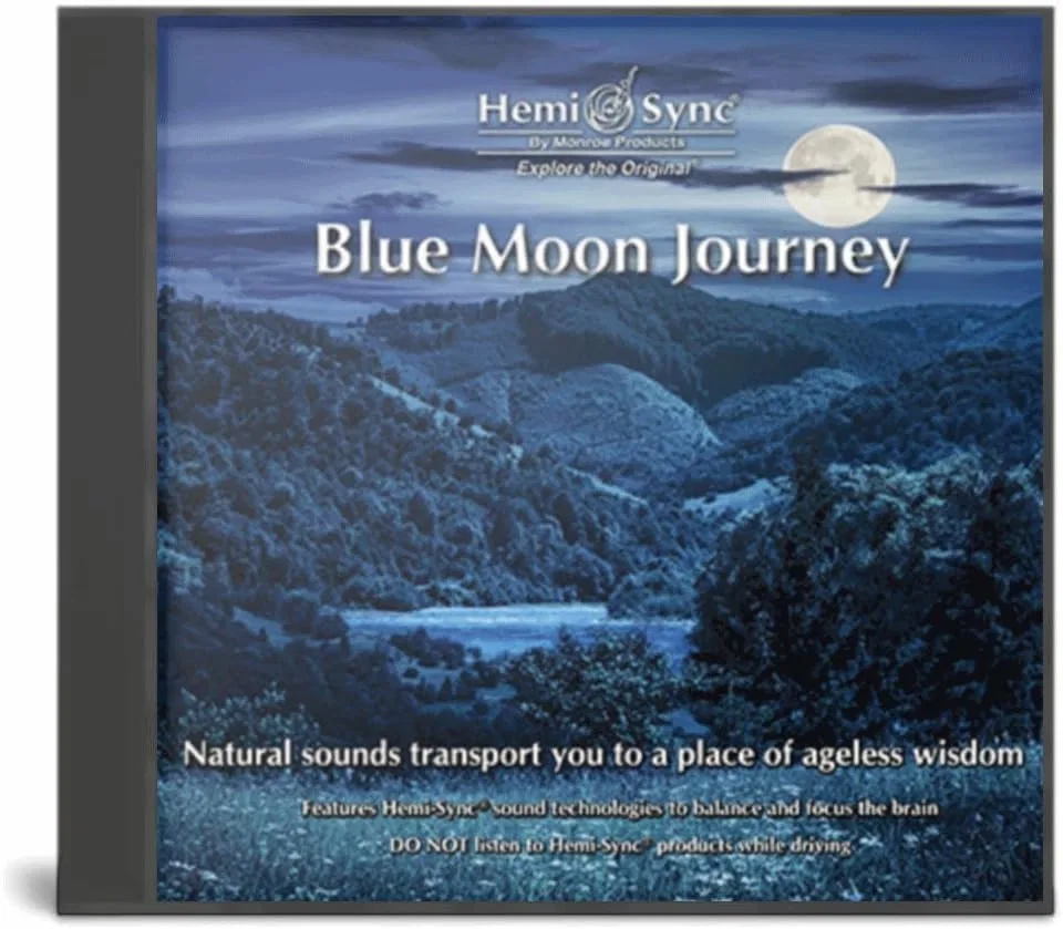 Бомбочка для ванны Blue Moon Journey - HemiSync by Robert Monroe, 10 г
