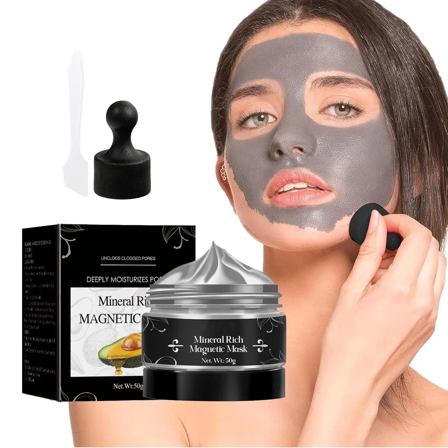 Маска для лица минеральная магнитная, 50 г Generisch
