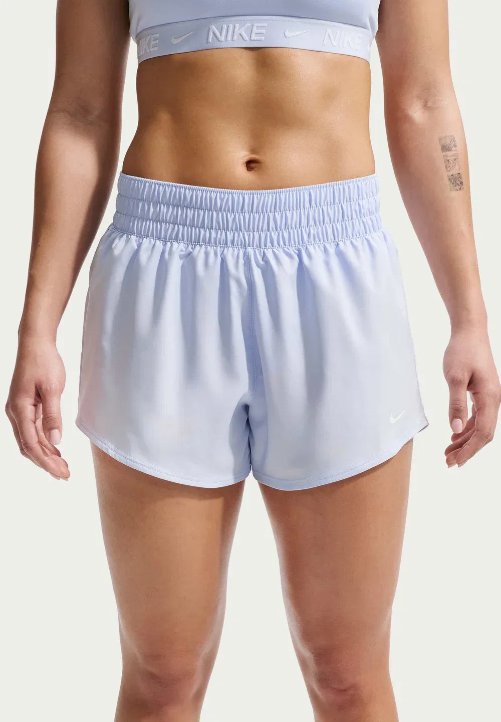 W nk one df mr 3in br short - спортивные шорты Nike Performance, Hydrogen Blue/White