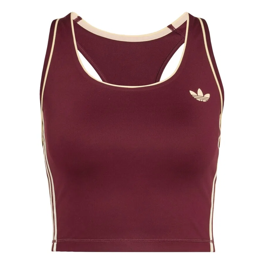 Спортивная майка ADIDAS PERFORMANCE бордового цвета