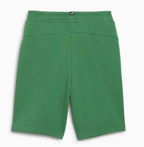 Детские шорты для мальчиков из хлопка ESS+ 2 Col Shorts TR B Puma, Green — фото 2