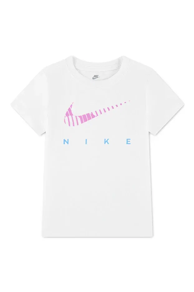 Детская футболка для девочек с принтом Essentials Icon Tee Nike, 001