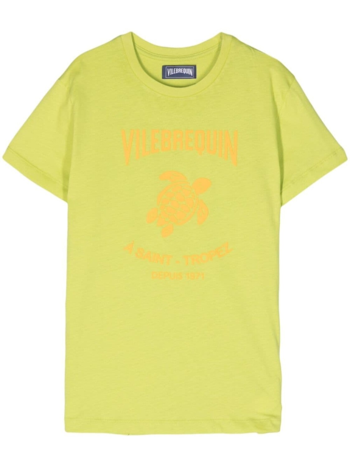 

Vilebrequin футболка с логотипом, зеленый