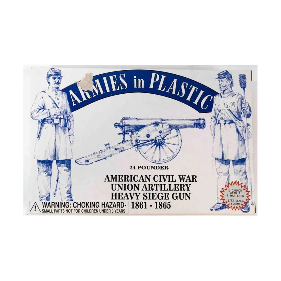 

Гражданская война в США — Тяжёлое осадное орудие артиллерии Союза, Historical Armies - 1:32 (54mm)