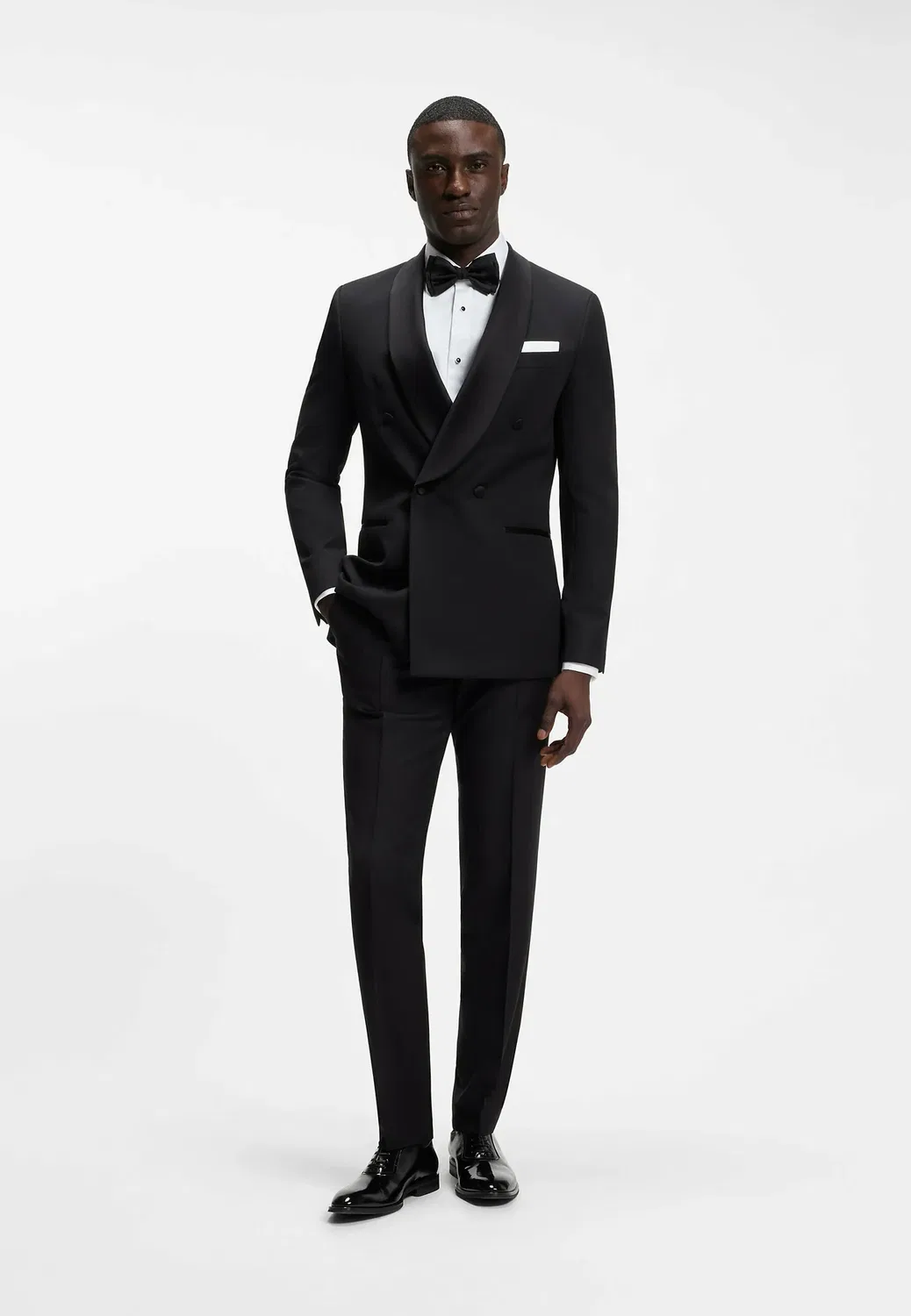 Классическая рубашка Boss, White — фото 2